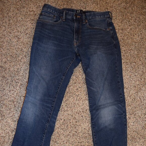 Men's GAP Blue Denim Jeans - 30" X 30" - Picture 1 of 3